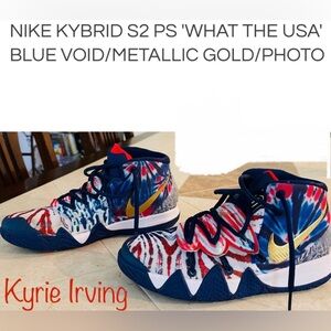 NIKE KYRIE “what the USA” size 6.5 y